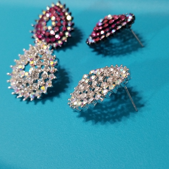 Tear drop earrings - Picture 5 of 5